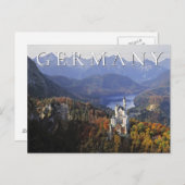 Kasteel Neuschwanstein | Duitsland, Beieren Briefkaart (Voorkant / Achterkant)