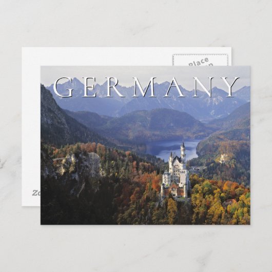 Kasteel Neuschwanstein | Duitsland, Beieren Briefkaart (Voorkant / Achterkant)