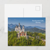 Kasteel Neuschwanstein, Duitsland Beieren Briefkaart (Voorkant / Achterkant)