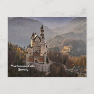 Kasteel Neuschwanstein, Duitsland Beieren Briefkaart
