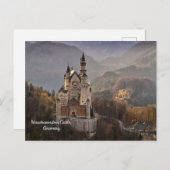 Kasteel Neuschwanstein, Duitsland Beieren Briefkaart (Voorkant / Achterkant)