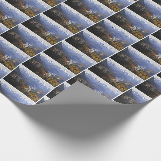 Kasteel Neuschwanstein | Duitsland, Beieren Cadeaupapier (Hoek)