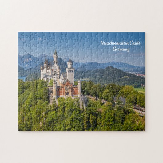 Kasteel Neuschwanstein, Duitsland Beieren Legpuzzel (Horizontaal)