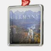 Kasteel Neuschwanstein | Duitsland, Beieren Metalen Ornament (Links)