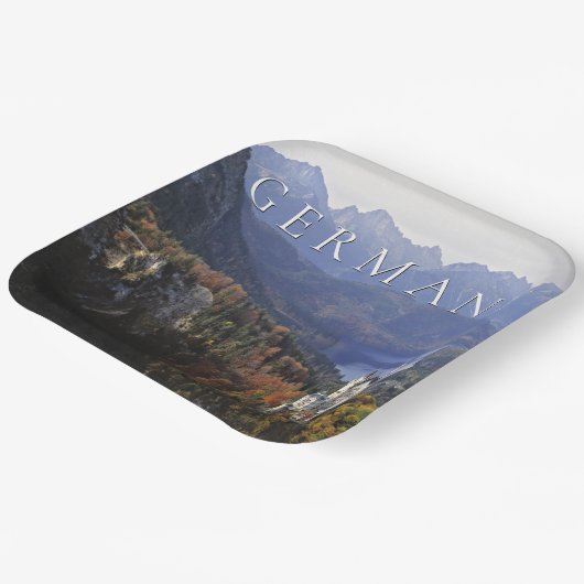 Kasteel Neuschwanstein | Duitsland, Beieren Papieren Bordje (Gebogen)