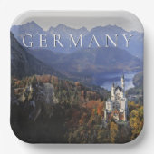 Kasteel Neuschwanstein | Duitsland, Beieren Papieren Bordje (Voorkant)