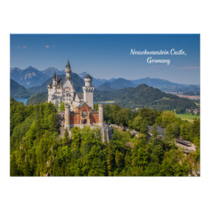 Kasteel Neuschwanstein, Duitsland Beieren Perfect Poster