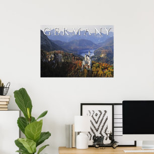 Kasteel Neuschwanstein   Duitsland, Beieren Poster