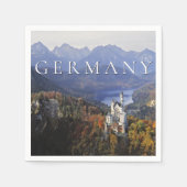Kasteel Neuschwanstein | Duitsland, Beieren Servet (Voorkant)
