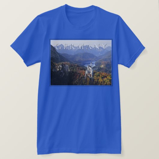 Kasteel Neuschwanstein | Duitsland, Beieren T-shirt (Design voorkant)