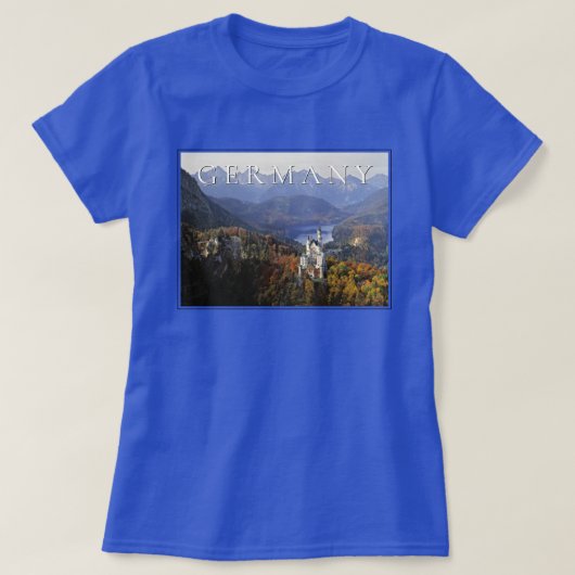 Kasteel Neuschwanstein | Duitsland, Beieren T-shirt (Design voorkant)