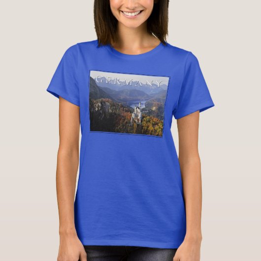 Kasteel Neuschwanstein | Duitsland, Beieren T-shirt (Voorkant)