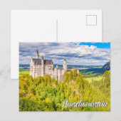 Kasteel Neuschwanstein, Duitsland Briefkaart (Voorkant / Achterkant)