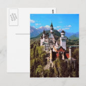 Kasteel Neuschwanstein - Duitsland Briefkaart (Voorkant / Achterkant)