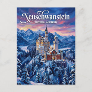 Kasteel Neuschwanstein Duitsland Briefkaart