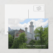 Kasteel Neuschwanstein - Duitsland Briefkaart (Voorkant / Achterkant)