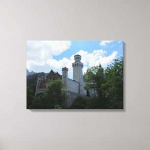 Kasteel Neuschwanstein - Duitsland Canvas Afdruk