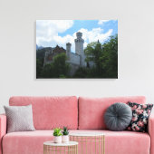 Kasteel Neuschwanstein - Duitsland Canvas Afdruk (Insitu (Woonkamer))