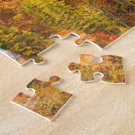 Kasteel Neuschwanstein, Duitsland, in de herfst Legpuzzel (Zijkant)