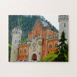 Kasteel Neuschwanstein Duitsland. Legpuzzel
