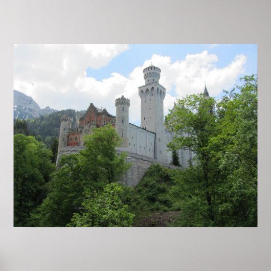 Kasteel Neuschwanstein - Duitsland Poster (Voorkant)
