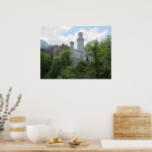 Kasteel Neuschwanstein - Duitsland Poster (Keuken)