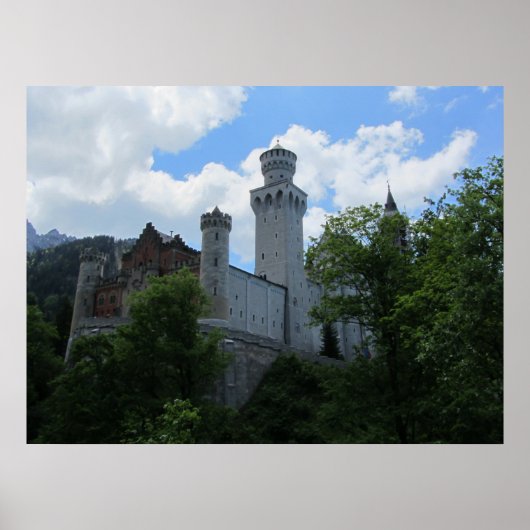 Kasteel Neuschwanstein - Duitsland Poster (Voorkant)