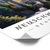 Kasteel Neuschwanstein Duitsland Wandkunst, Beiere Poster (Hoek)