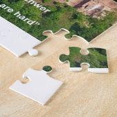 Kasteel Neuschwanstein Frankfurt & Duitse Quote Legpuzzel (Zijkant)