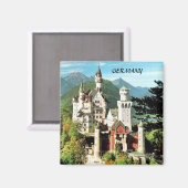 KASTEEL NEUSCHWANSTEIN, GER MAGNEET (Voorkant / Achterkant)