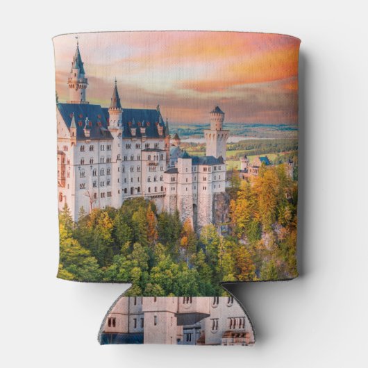 Kasteel Neuschwanstein in Beieren Blikjeskoeler (Achterkant)