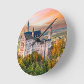 Kasteel Neuschwanstein in Beieren Ronde Klok (Hoek)