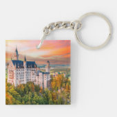 Kasteel Neuschwanstein in Beieren Sleutelhanger (Achterkant)