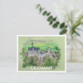 Kasteel Neuschwanstein in Duitsland Briefkaart (Staand voorkant)