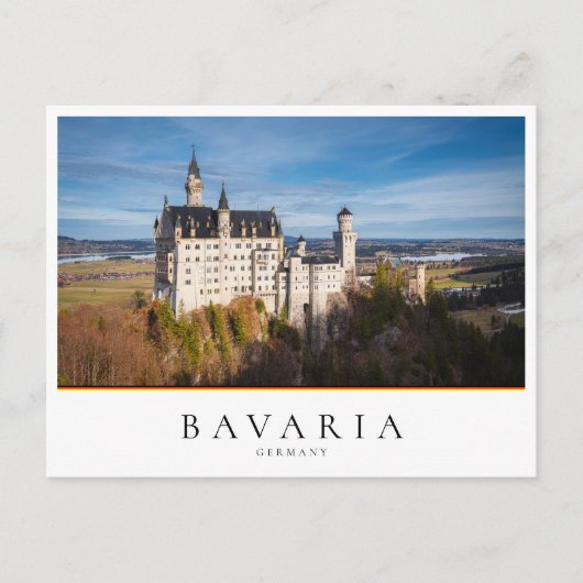 Kasteel Neuschwanstein, sprookje in Beieren Briefkaart (Voorkant)