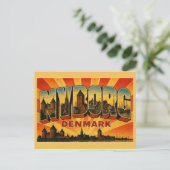 Kasteel Nyborg Denemarken Briefkaart (Staand voorkant)