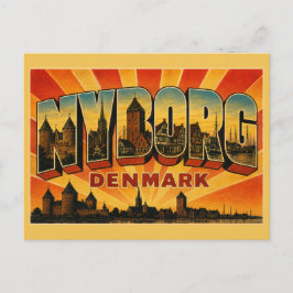Kasteel Nyborg Denemarken Briefkaart