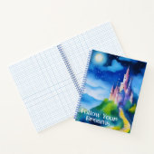 Kasteel op een heuvel, volg je dromen Journal Notitieboek (Binnen)