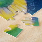 Kasteel op een heuvel, volg je dromen legpuzzel (Zijkant)