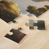 Kasteel Osaka Japan Landschap Reis naar het verled Legpuzzel (Zijkant)