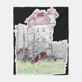Kasteel Palthetoren in Sprengenberg Fleece Deken