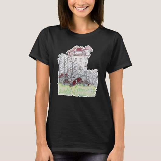 Kasteel Palthetoren in Sprengenberg T-shirt (Voorkant)
