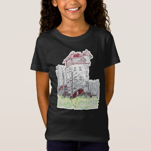 Kasteel Palthetoren in Sprengenberg T-shirt (Voorkant)
