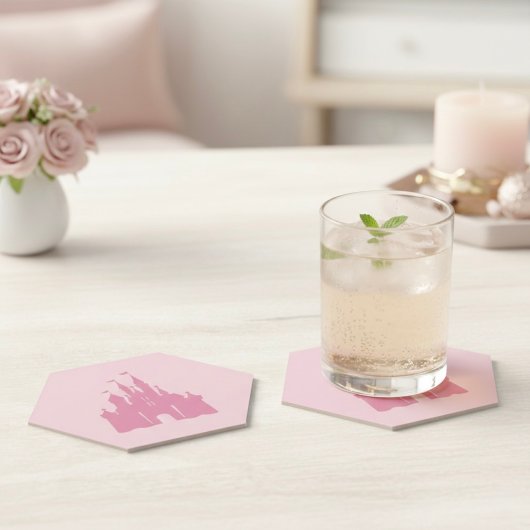 Kasteel Papier Coaster Kartonnen Onderzetters