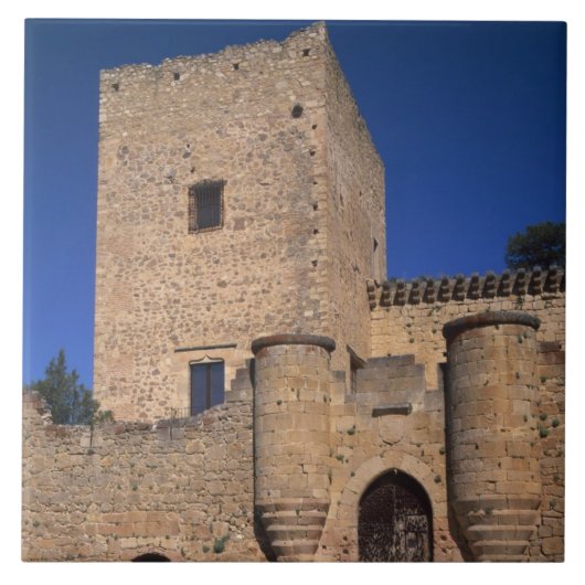 Kasteel Pedraza, Castilië en León, Spanje 2 Tegeltje (Voorkant)