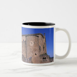 Kasteel Pedraza, Castilië en León, Spanje Tweekleurige Koffiemok