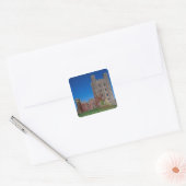 Kasteel Penrhyn, Gwynedd, Wales 2 Vierkante Sticker (Envelop)