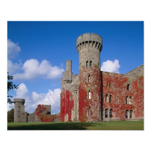 Kasteel Penrhyn, Gwynedd, Wales 3 Foto Afdruk (Voorkant)