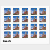 Kasteel Penrhyn, Gwynedd, Wales 3 Vierkante Sticker (Vel)