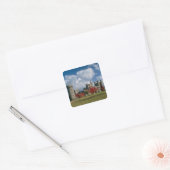 Kasteel Penrhyn, Gwynedd, Wales Vierkante Sticker (Envelop)